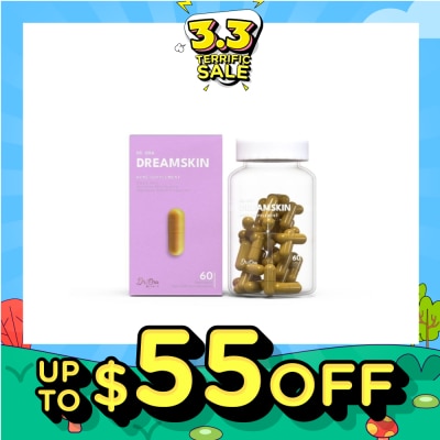 DR ORA Dreamskin Acne Supplement Capsules (Clears Acne, Reduce Inflammation, Improves Oily Skin) 60s