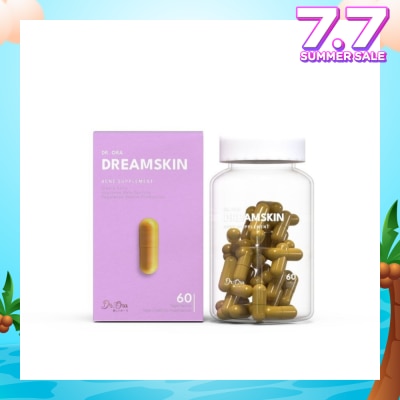 DR ORA Dreamskin Acne Supplement Capsules (Clears Acne, Reduce Inflammation, Improves Oily Skin) 60s