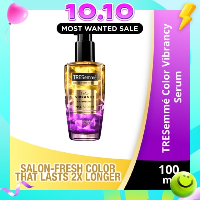 TRESEMME Color Vibrancy Serum (Repair Damaged Hair From Color Processing) 100ml image