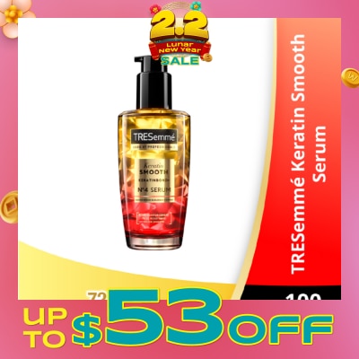 TRESEMME Keratin Smooth Serum (Helps Repair Bonds And Protects From Damage) 100ml