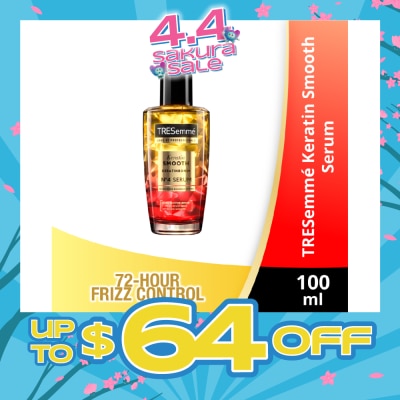 TRESEMME - Keratin Smooth Serum (Helps Repair Bonds And Protects From Damage) 100ml