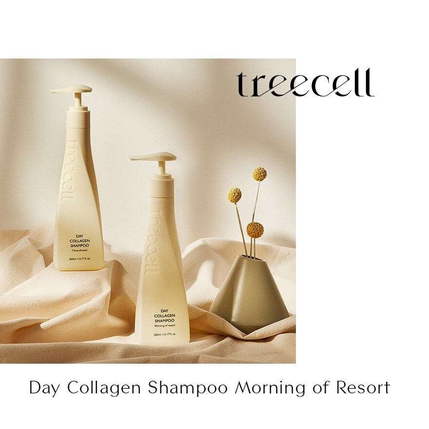 Day Anti Hair Loss Anti Oxidation Nourish Collagen Boosting Floral Shampoo Morning Of Resort 360ml