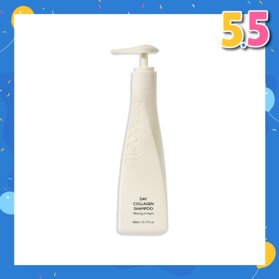 TREECELL Day Anti Hair Loss Anti Oxidation Nourish Collagen Boosting Floral Shampoo Morning Of Resort 360ml