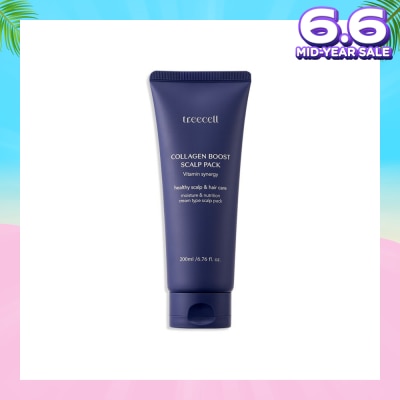 TREECELL Collagen Boost Deep Nutrition Hair Elasticity Moisture Coating Scalp Elasticity Scalp Pack 200ml (Expiry: Feb`2026)