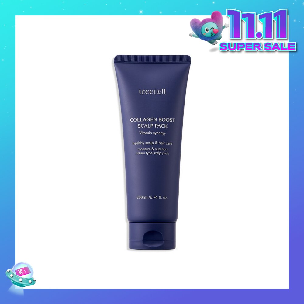 Collagen Boost Deep Nutrition Hair Elasticity Moisture Coating Scalp Elasticity Scalp Pack 200ml (Expiry: Feb`2026)