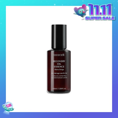 TREECELL Softness Refreshing Nutrients Moisture Soft Clean Subtle Scent Elastic Recovery Oil Essence 100ml (Expiry: Aug`2026)