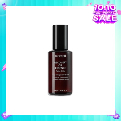 TREECELL Softness Refreshing Nutrients Moisture Soft Clean Subtle Scent Elastic Recovery Oil Essence 100ml (Expiry: Aug`2026)