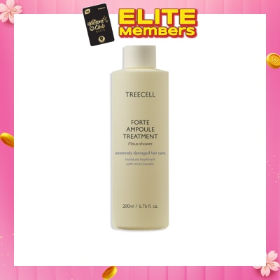 TREECELL Forte Ampoule Reviving Nutrients Heating Coating High Concentration Treatment Product 200ml (Expiry: Sep`2026)