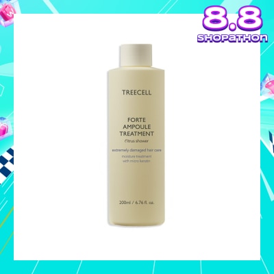TREECELL Forte Ampoule Reviving Nutrients Heating Coating High Concentration Treatment Product 200ml