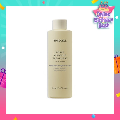TREECELL Forte Ampoule Reviving Nutrients Heating Coating High Concentration Treatment Product 200ml