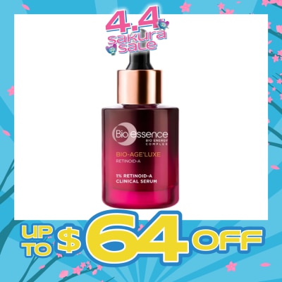 BIO ESSENCE - Bio-Age'Luxe 1% Retinoid-A (Anti-Aging + Anti-Dullness) 30ml