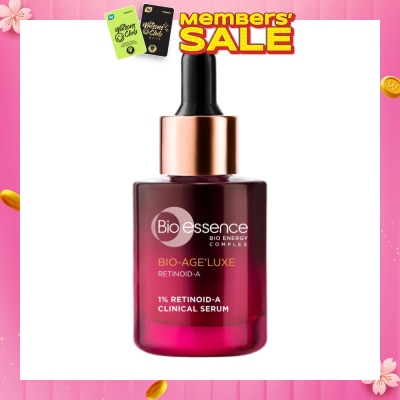 BIO ESSENCE Bio-Age'Luxe 1% Retinoid-A (Anti-Aging + Anti-Dullness) 30ml