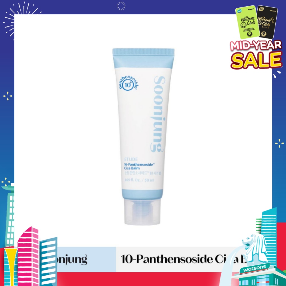 Soonjung 10-Panthensoside Cica Balm (Hypoallergenic Cica Balm For Intensive Soothing Care) 50ml