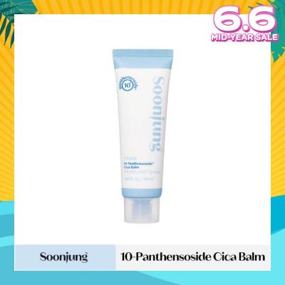 ETUDE Soonjung 10-Panthensoside Cica Balm (Hypoallergenic Cica Balm For Intensive Soothing Care) 50ml