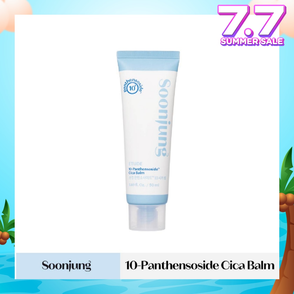 Soonjung 10-Panthensoside Cica Balm (Hypoallergenic Cica Balm For Intensive Soothing Care) 50ml