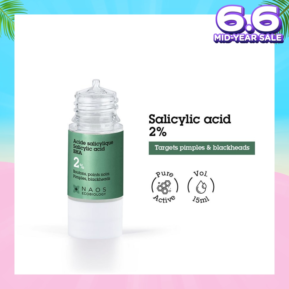 Salicylic Acid 2% BHA Serum (Target Pimples & Blackheads) 15ml