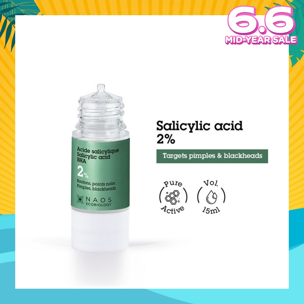 Salicylic Acid 2% BHA Serum (Target Pimples & Blackheads) 15ml