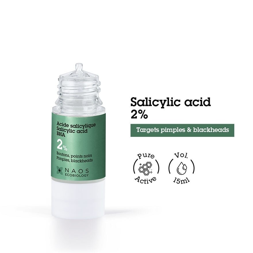 Salicylic Acid 2% BHA Serum (Target Pimples & Blackheads) 15ml