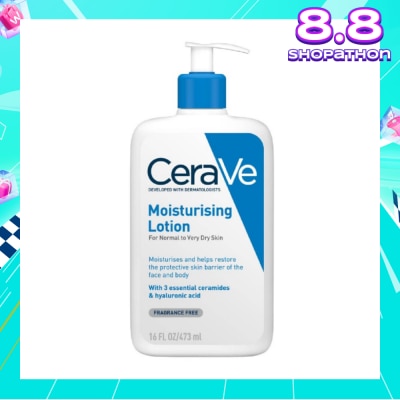 CERAVE Daily Moisturizing Lotion (For Normal to Very Dry Skin) 473ml