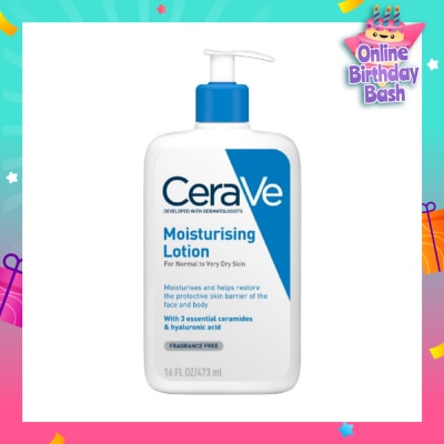 CERAVE Daily Moisturizing Lotion (For Normal to Very Dry Skin) 473ml