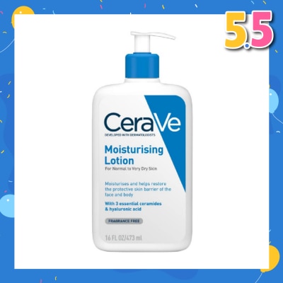 CERAVE Daily Moisturizing Lotion (For Normal to Very Dry Skin) 473ml