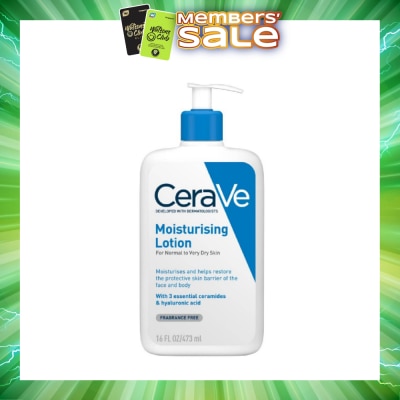CERAVE - Daily Moisturizing Lotion (For Normal to Very Dry Skin) 473ml