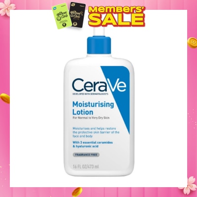 CERAVE Daily Moisturizing Lotion (For Normal to Very Dry Skin) 473ml