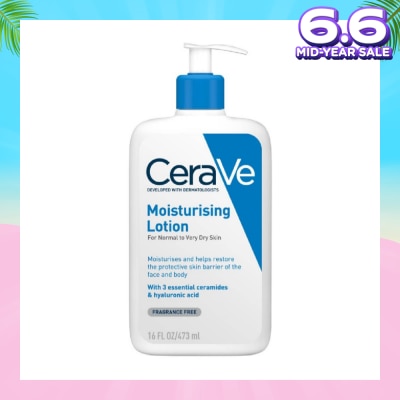 CERAVE Daily Moisturizing Lotion (For Normal to Very Dry Skin) 473ml