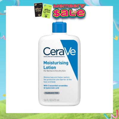 CERAVE - Daily Moisturizing Lotion (For Normal to Very Dry Skin) 473ml