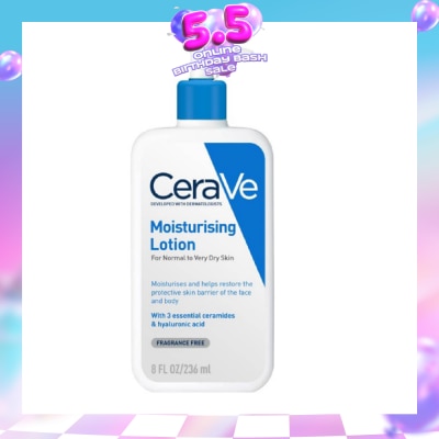 CERAVE - Daily Moisturizing Lotion (For Normal to Very Dry Skin) 236ml