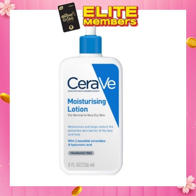 CERAVE Daily Moisturizing Lotion (For Normal to Very Dry Skin) 236ml