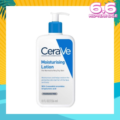 CERAVE Daily Moisturizing Lotion (For Normal to Very Dry Skin) 236ml