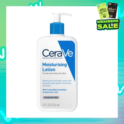 CERAVE Daily Moisturizing Lotion (For Normal to Very Dry Skin) 236ml