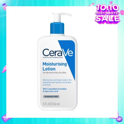 CERAVE Daily Moisturizing Lotion (For Normal to Very Dry Skin) 236ml