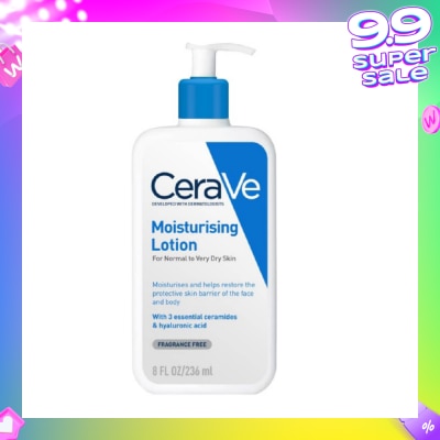 CERAVE Daily Moisturizing Lotion (For Normal to Very Dry Skin) 236ml