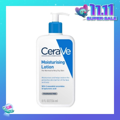 CERAVE Daily Moisturizing Lotion (For Normal to Very Dry Skin) 236ml