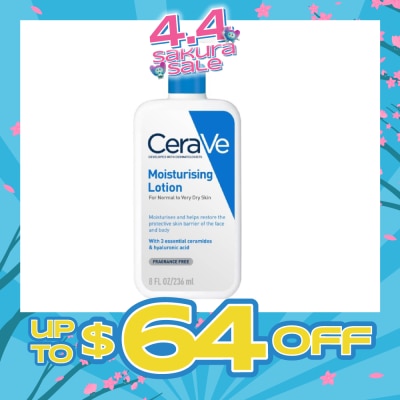 CERAVE - Daily Moisturizing Lotion (For Normal to Very Dry Skin) 236ml