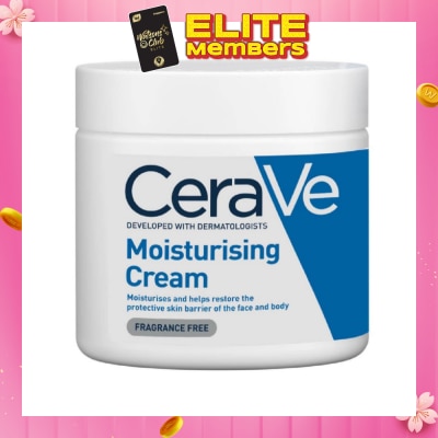 CERAVE Moisturizing Cream (Help Restore Protective Skin Barrier of Face & Body) 454g