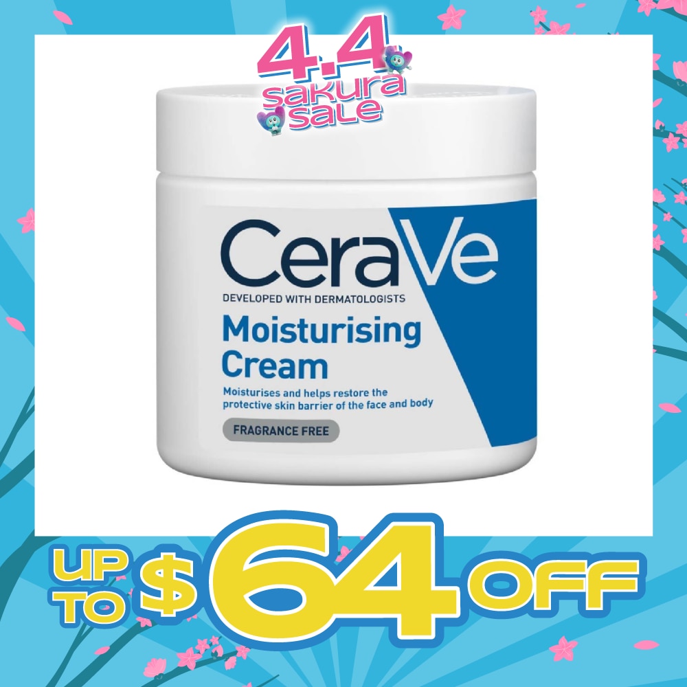 Moisturizing Cream (Help Restore Protective Skin Barrier of Face & Body) 454g