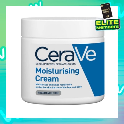 CERAVE Moisturizing Cream (Help Restore Protective Skin Barrier of Face & Body) 454g