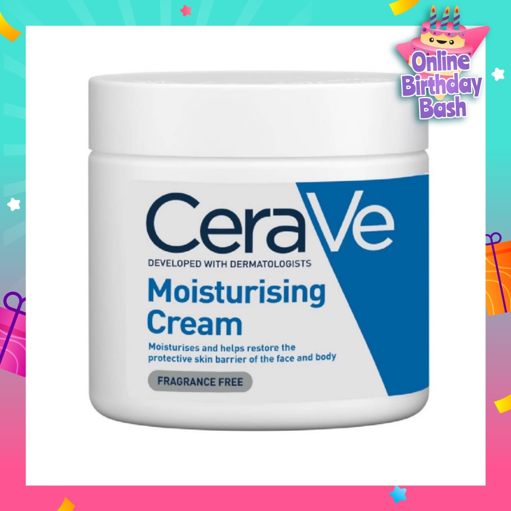 Moisturizing Cream (Help Restore Protective Skin Barrier of Face & Body) 454g