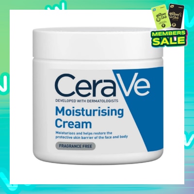 CERAVE Moisturizing Cream (Help Restore Protective Skin Barrier of Face & Body) 454g