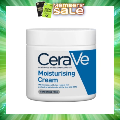 CERAVE - Moisturizing Cream (Help Restore Protective Skin Barrier of Face & Body) 454g