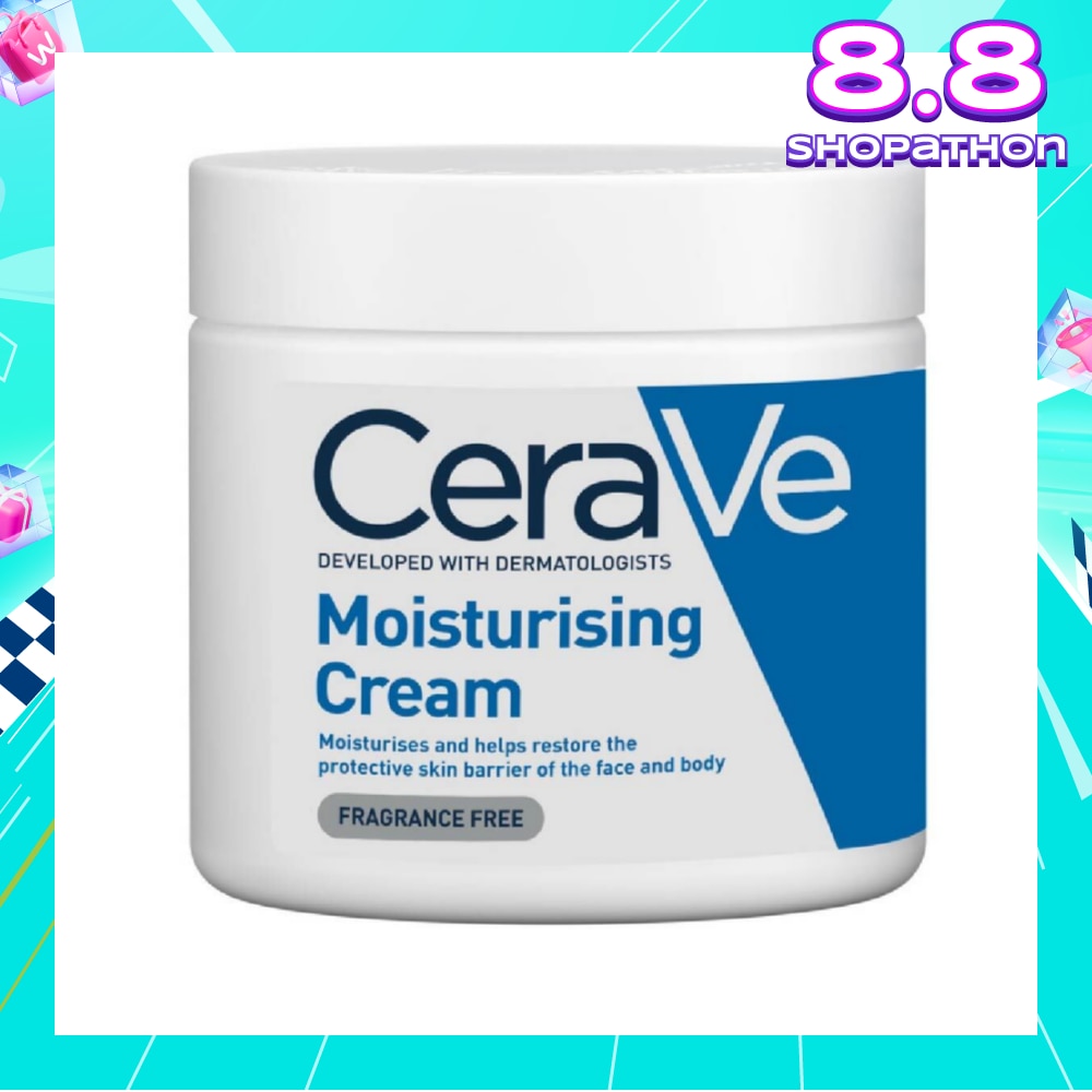 Moisturizing Cream (Help Restore Protective Skin Barrier of Face & Body) 454g