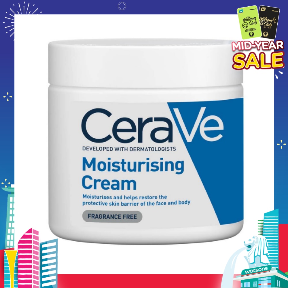 Moisturizing Cream (Help Restore Protective Skin Barrier of Face & Body) 454g