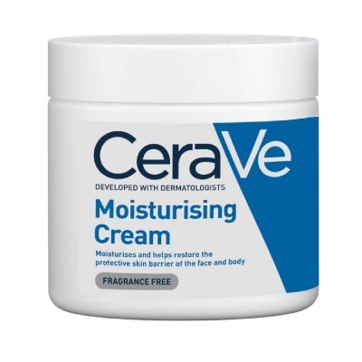 CERAVE Moisturizing Cream (Help Restore Protective Skin Barrier of Face & Body) 454g