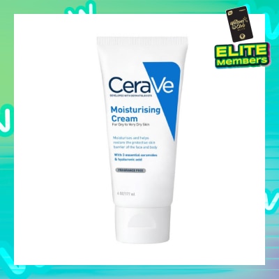 CERAVE Moisturizing Cream (For Dry to Very Dry Skin) 177ml