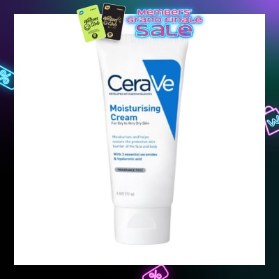 CERAVE Moisturizing Cream (For Dry to Very Dry Skin) 177ml