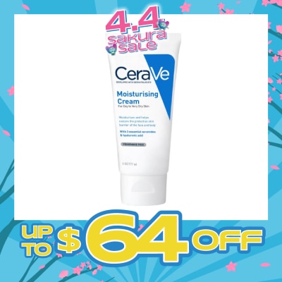 CERAVE - Moisturizing Cream (For Dry to Very Dry Skin) 177ml