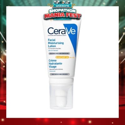 CERAVE - AM Facial Moisturizing Lotion SPF30 52ml